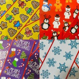 47 Holiday Stickers Assortment